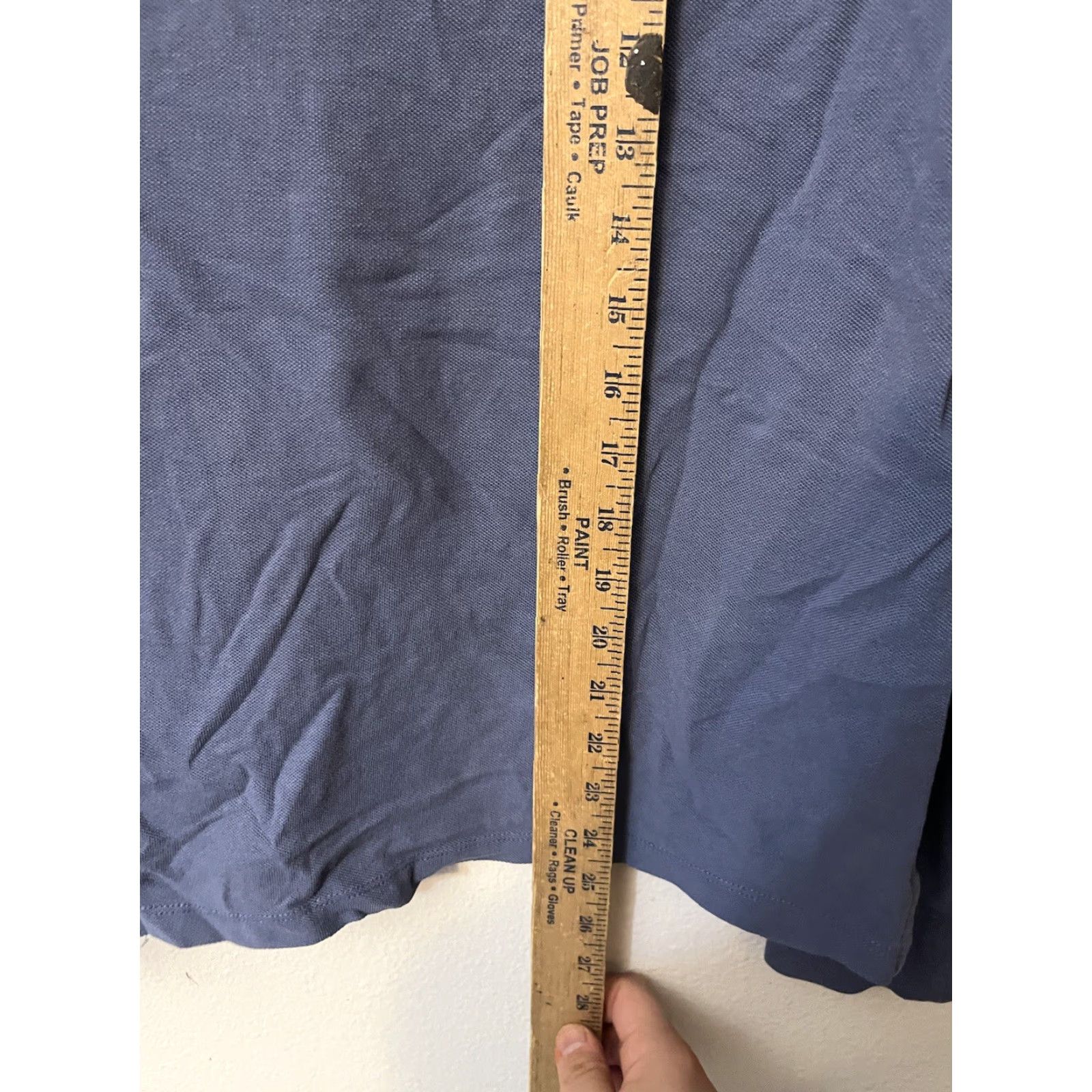 U.S. Polo Assn. U.S. Polo Assn Men's Polo Shirt Blue Long Sleeve Size Large Solid Logo Regular Fit Size US L / EU 52-54 / 3 - 4 Thumbnail
