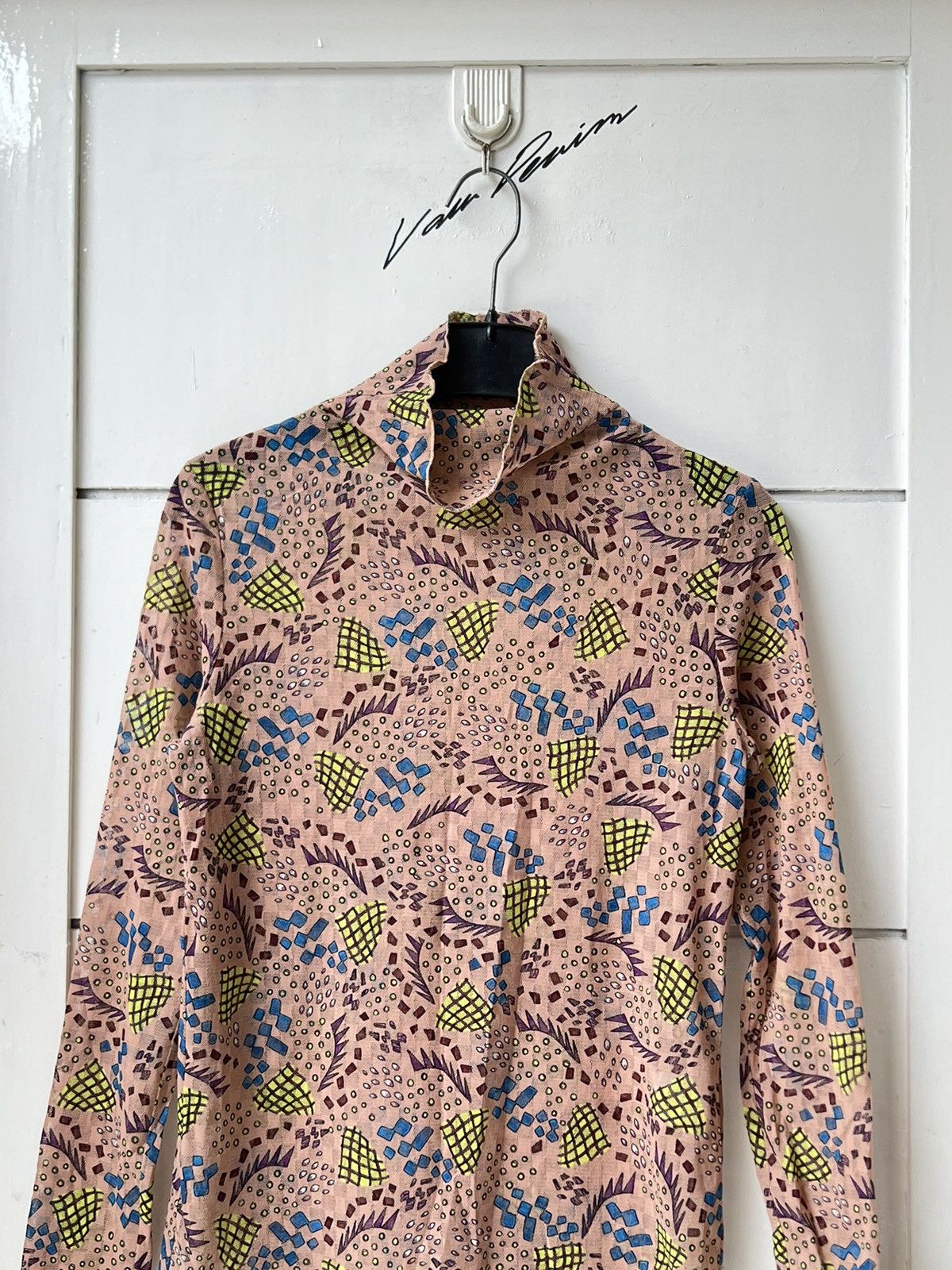 Hiroko Koshino Homme TRUNK HIROKO KOSHINO Mesh T-shirt Size US XS / EU 42 / 0 - 2 Thumbnail