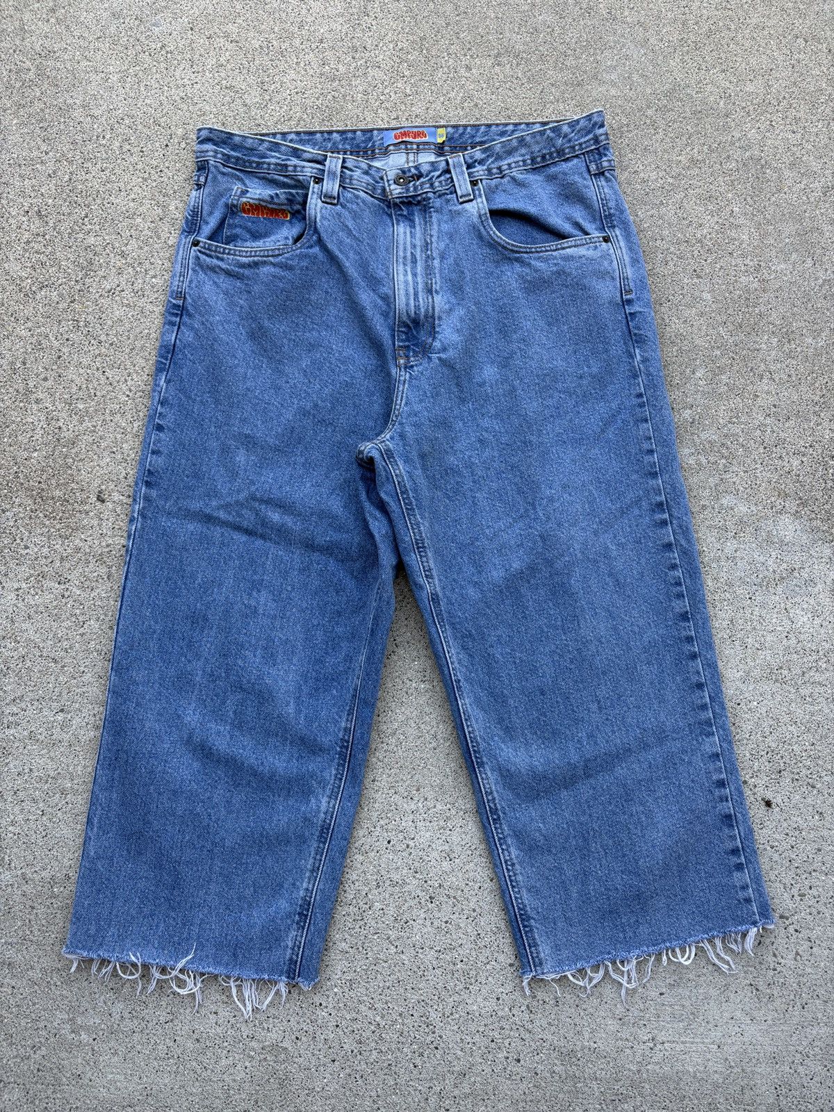 Empyre × Vintage × Zumiez Vintage Empyre Medium Indigo Baggy Fit Pants Size 36 Size US 36 / EU 52 - 1 Thumbnail