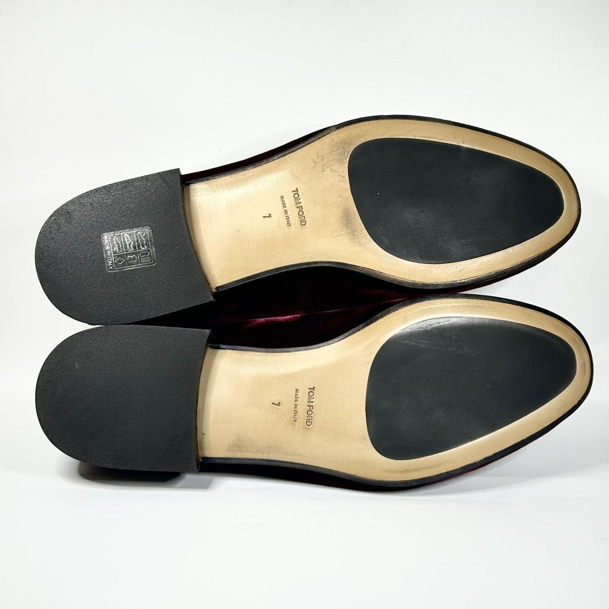 Tom Ford New Tom Ford Nicolas Velvet Loafers Cranberry Size 7UK/8US Size US 8 / EU 41 - 5 Thumbnail