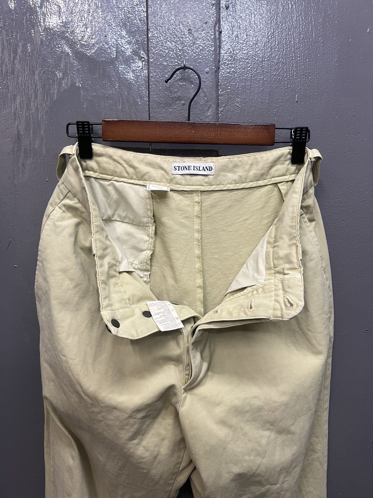 Stone Island Vintage Stone Island Khakis Pants Size 31" Size US 31 - 8 Thumbnail