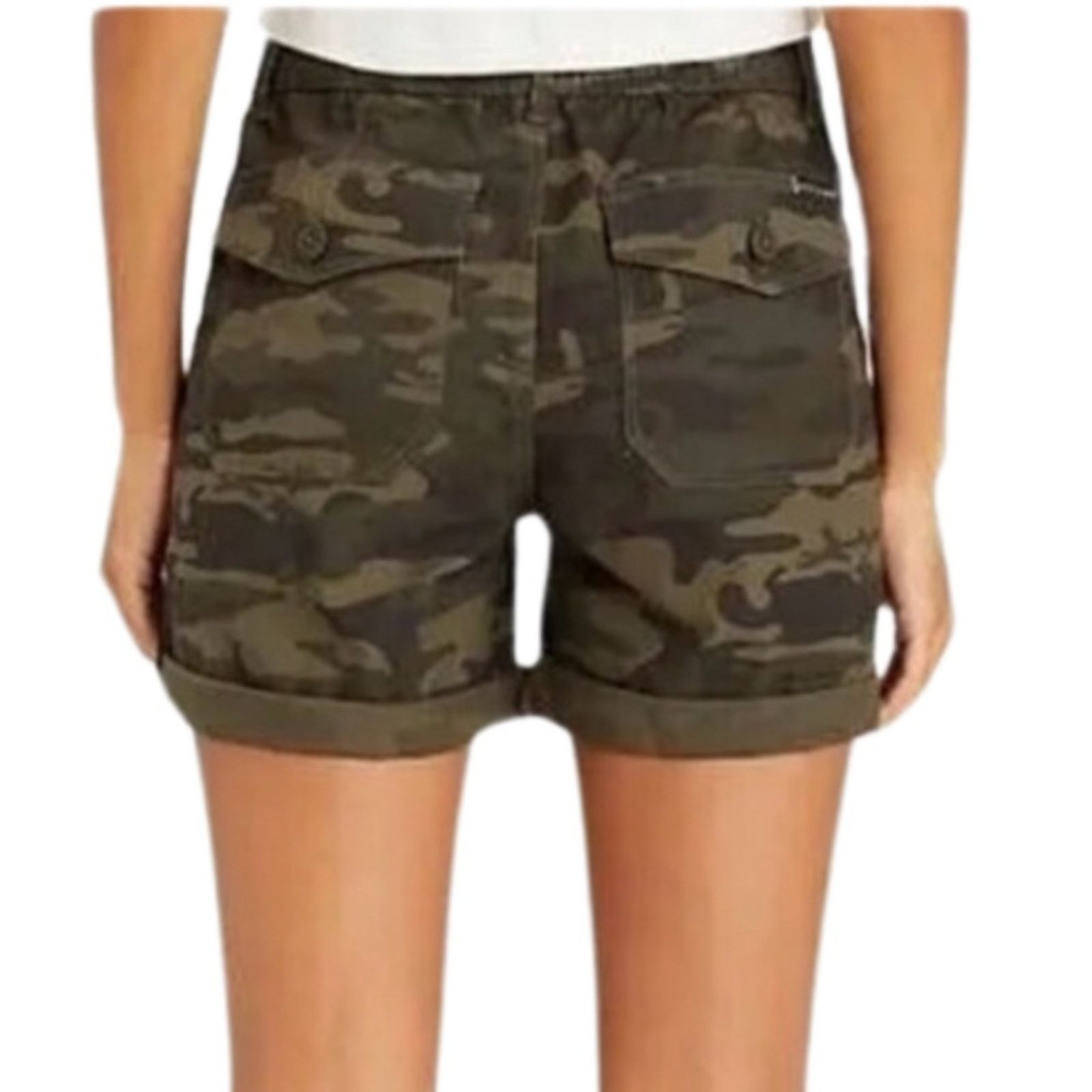 Sanctuary New with Tags Sanctuary Social Standard Camo Utility Shorts Size 27" / US 4 / IT 40 - 2 Thumbnail
