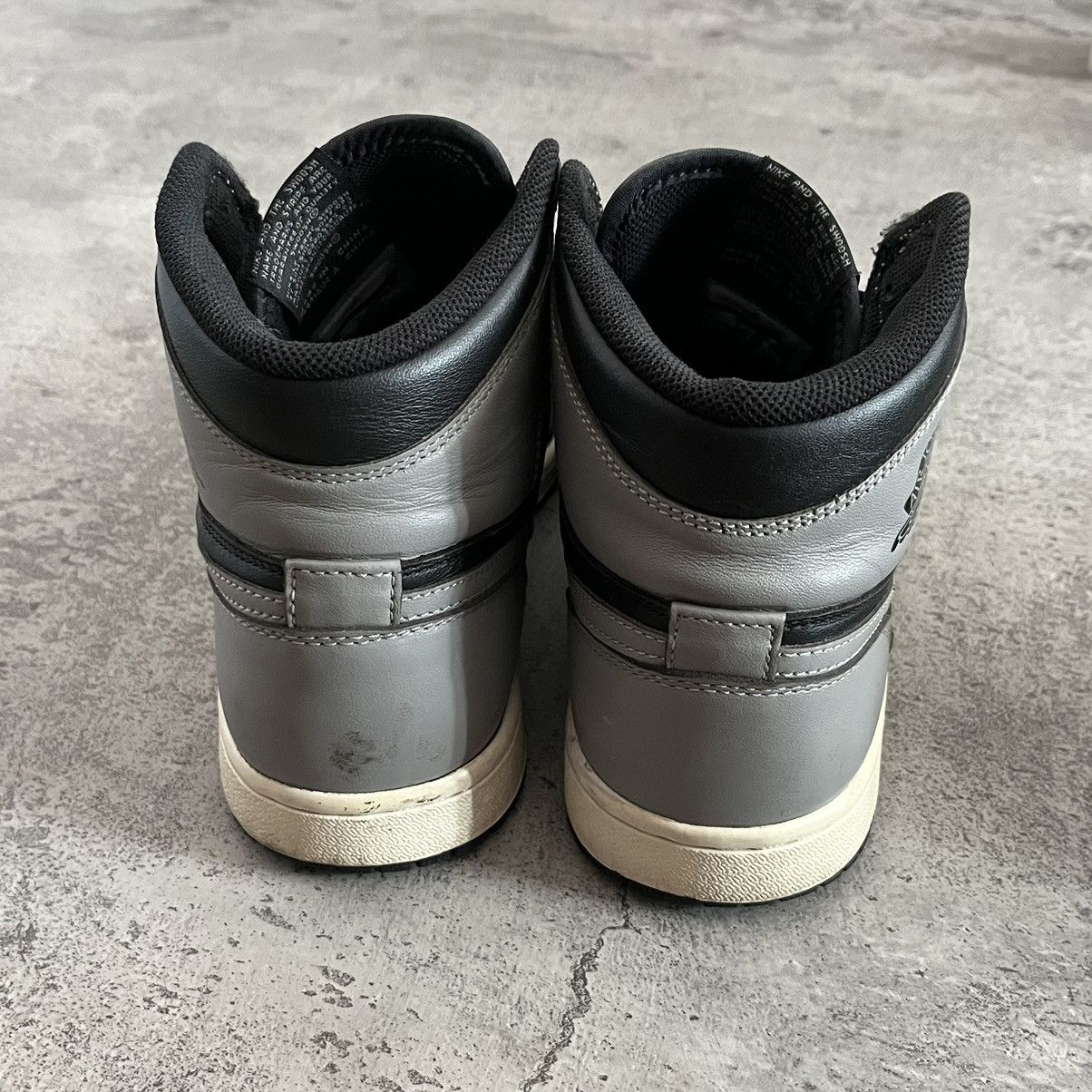 Jordan Brand × Nike × Vintage Nike Air Jordan 1 (2018) - Shadow Grey Size US 8 / EU 41 - 9 Thumbnail