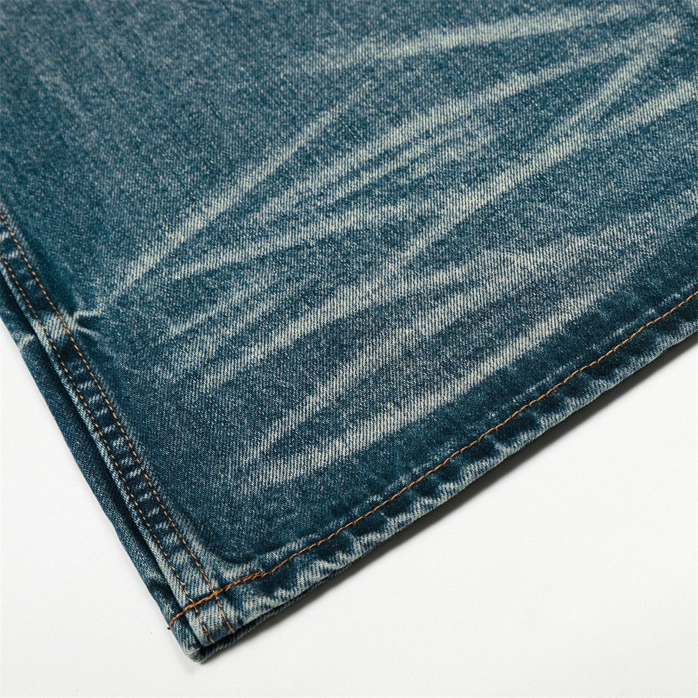 Japanese Brand High street men's wide-leg washed distressed jeans Size US 32 / EU 48 - 5 Thumbnail