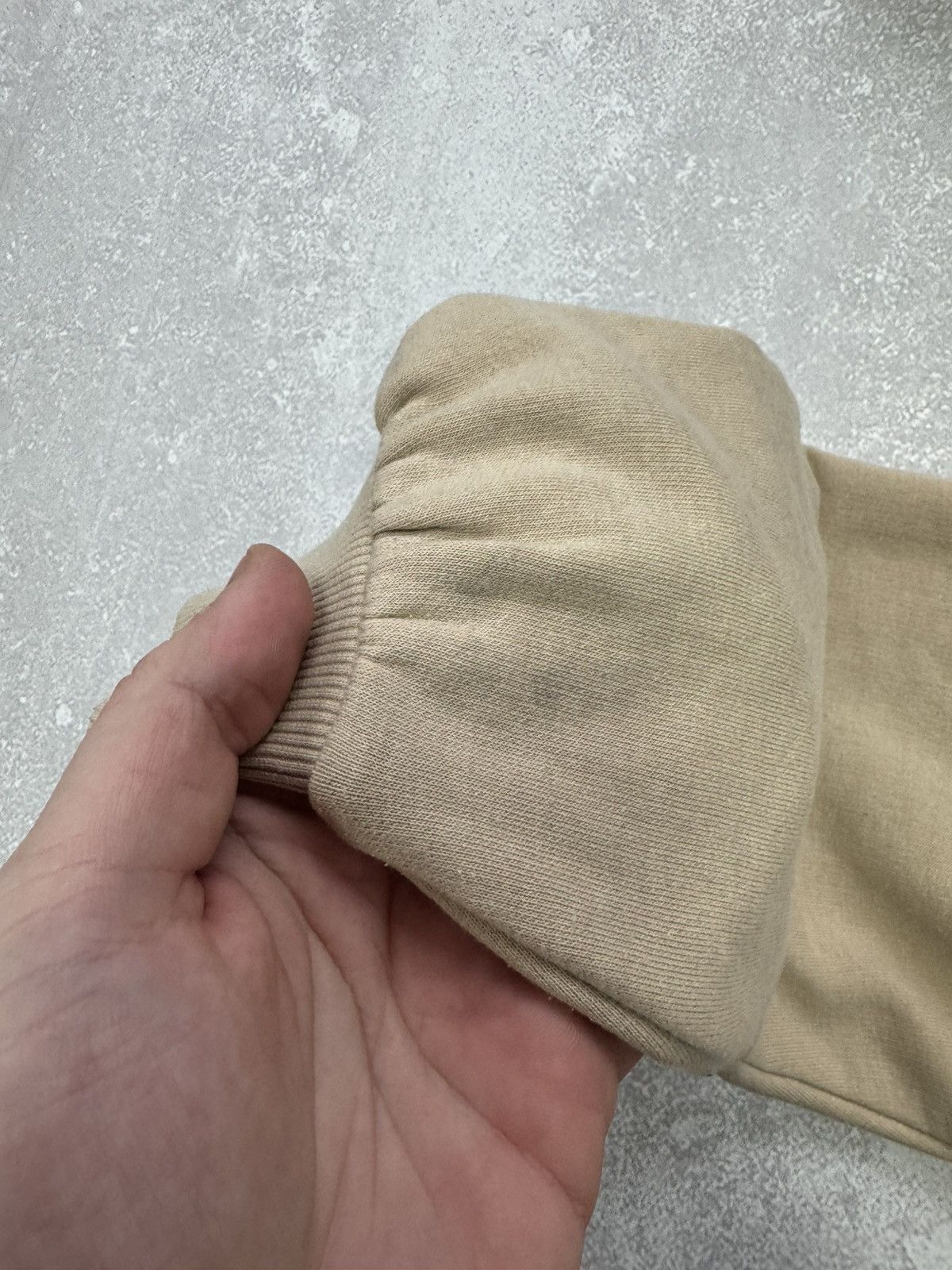 Prada × Vintage Vintage Prada Red Tab Luxury Beige Hoodie 00s Size US S / EU 44-46 / 1 - 14 Thumbnail