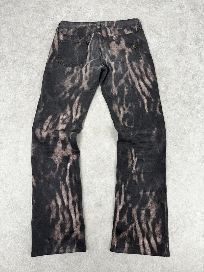 Just Cavalli AW2011 Cavalli Black Shadows Slim Faded Pants Size US 30 / EU 46 - 5 Thumbnail