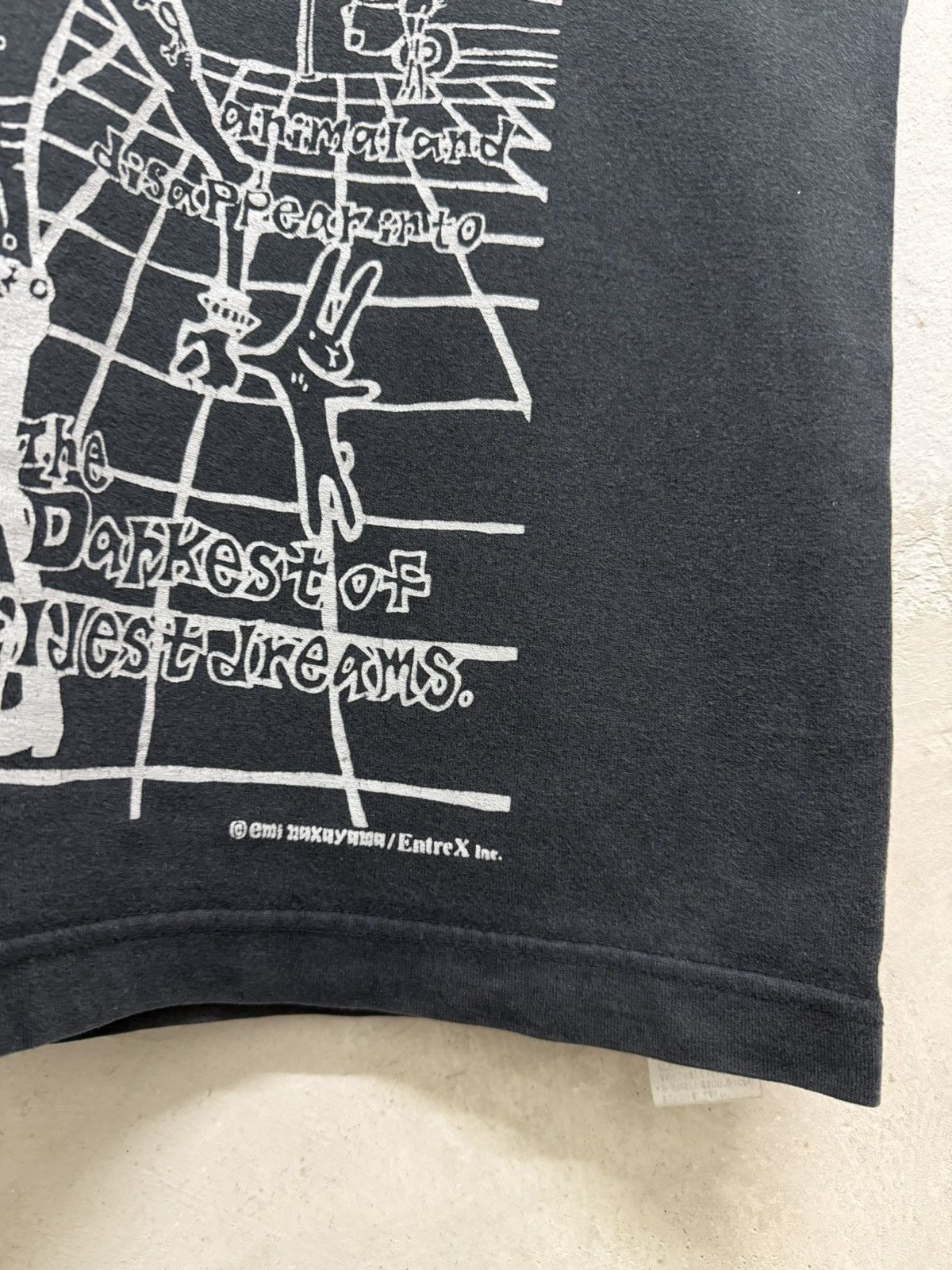 Japanese Brand Vintage Punk Mischievous Blue Rabbit Grunge Tshirt Size US L / EU 52-54 / 3 - 3 Thumbnail