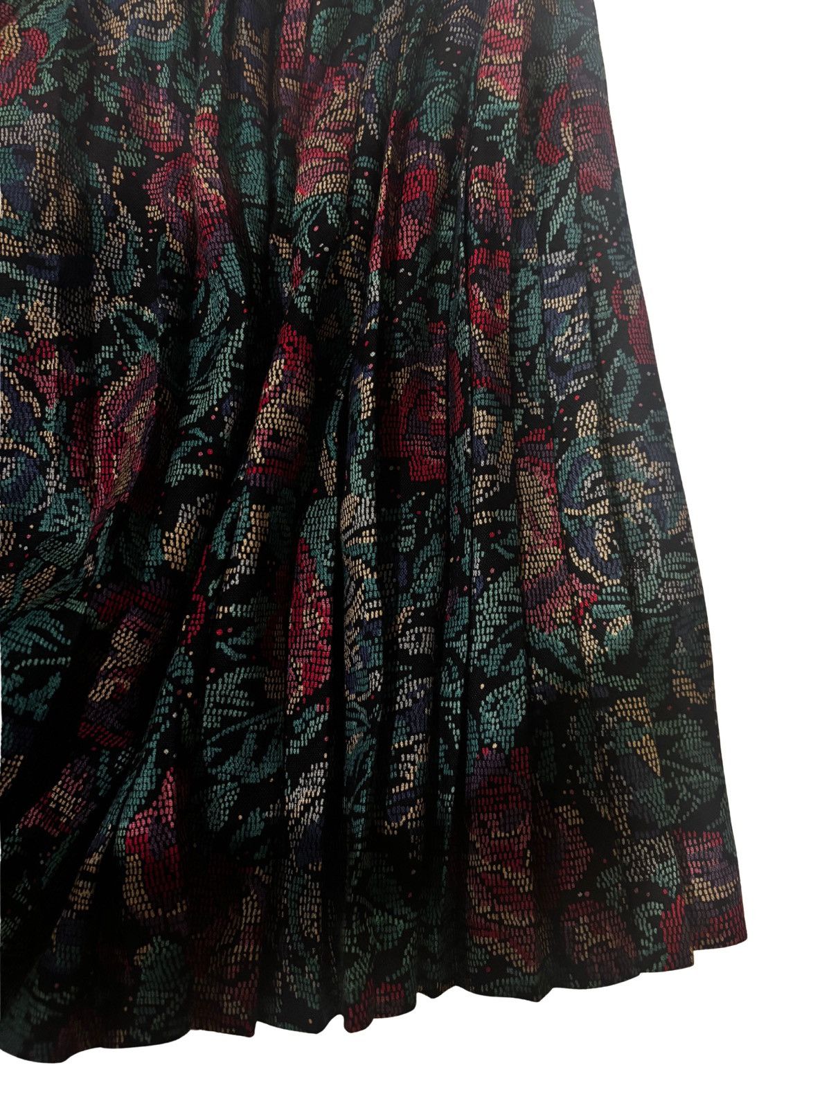 Other Floral pleated Skirt.ws1147 Size 38" / US 16 / IT 52 - 6 Thumbnail