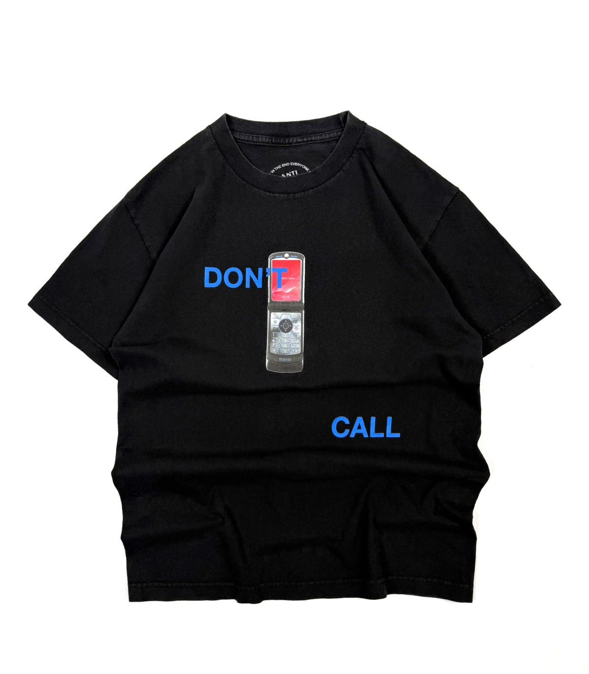 Anti Social Social Club Anti Social Social Club Don’t Call Graphic Tee Vintage Y2K Size US M / EU 48-50 / 2 - 1 Thumbnail