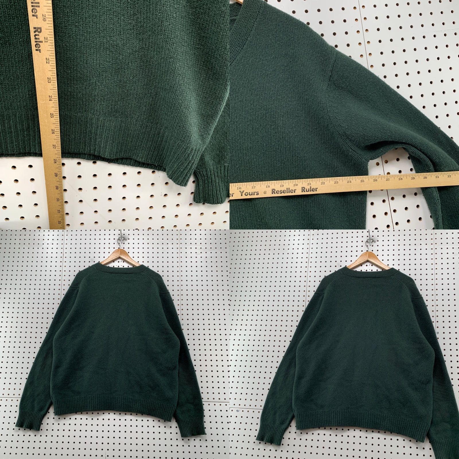 Gap VINTAGE GAP Wool Sweater Mens 2XL Green Wool Angora Blend V Neck Preppy Business Shirt Size US XXL / EU 58 / 5 - 8 Thumbnail