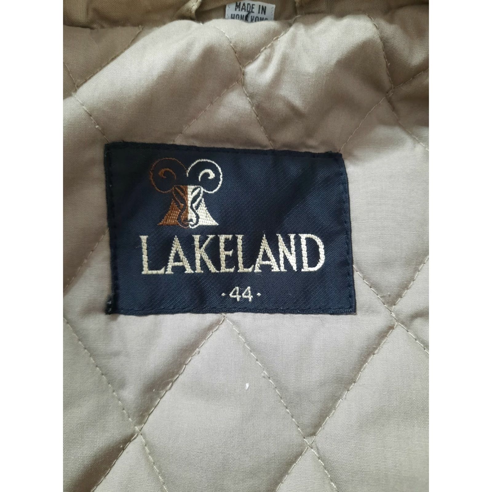 Vintage VINTAGE Lakeland Insulated Bomber Jacket Car Club Zip Size 44 Large Beige Size US S / EU 44-46 / 1 - 2 Thumbnail