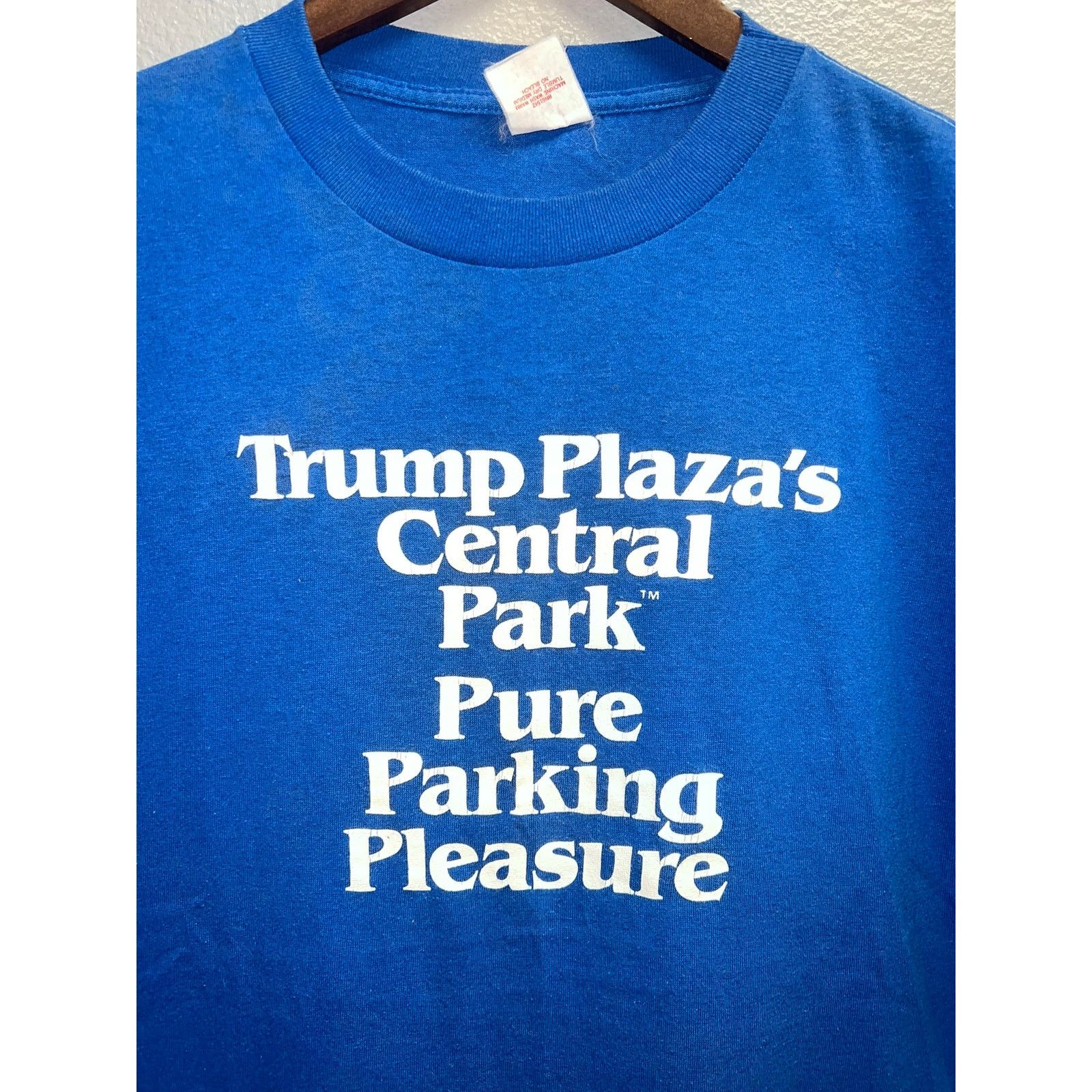 Vintage Vintage Trump Plaza Shirt Central Park Pure Pleasure 70s 80s Size US M / EU 48-50 / 2 - 2 Thumbnail