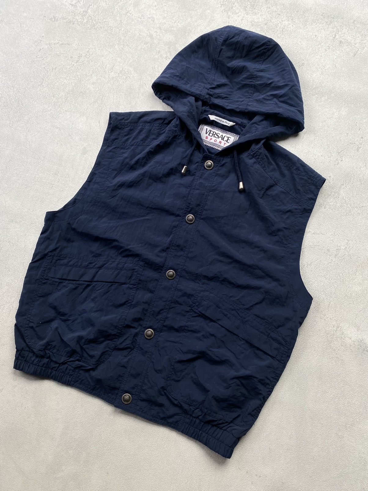 Versace × Vintage Vintage vest Versace sport Size US L / EU 52-54 / 3 - 2 Thumbnail