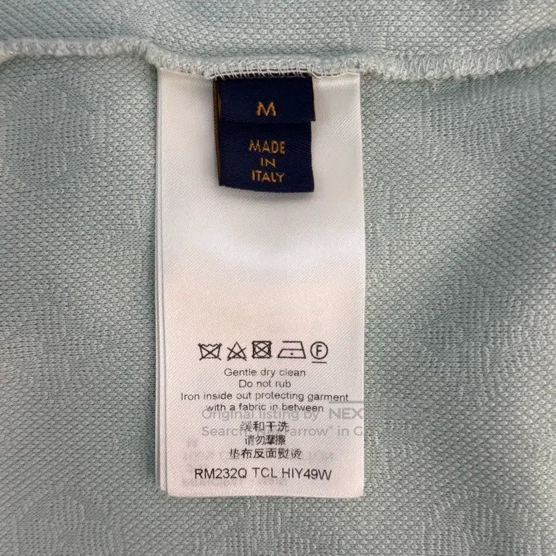 Louis Vuitton Louis Vuitton Light green full logo pocket short sleeve Size US M / EU 48-50 / 2 - 6 Thumbnail