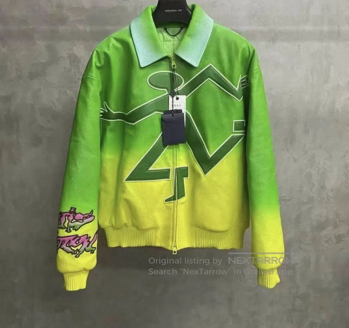 Louis Vuitton Louis Vuitton Gradient Leather Jacket-zp. Size US L / EU 52-54 / 3 - 1 Thumbnail