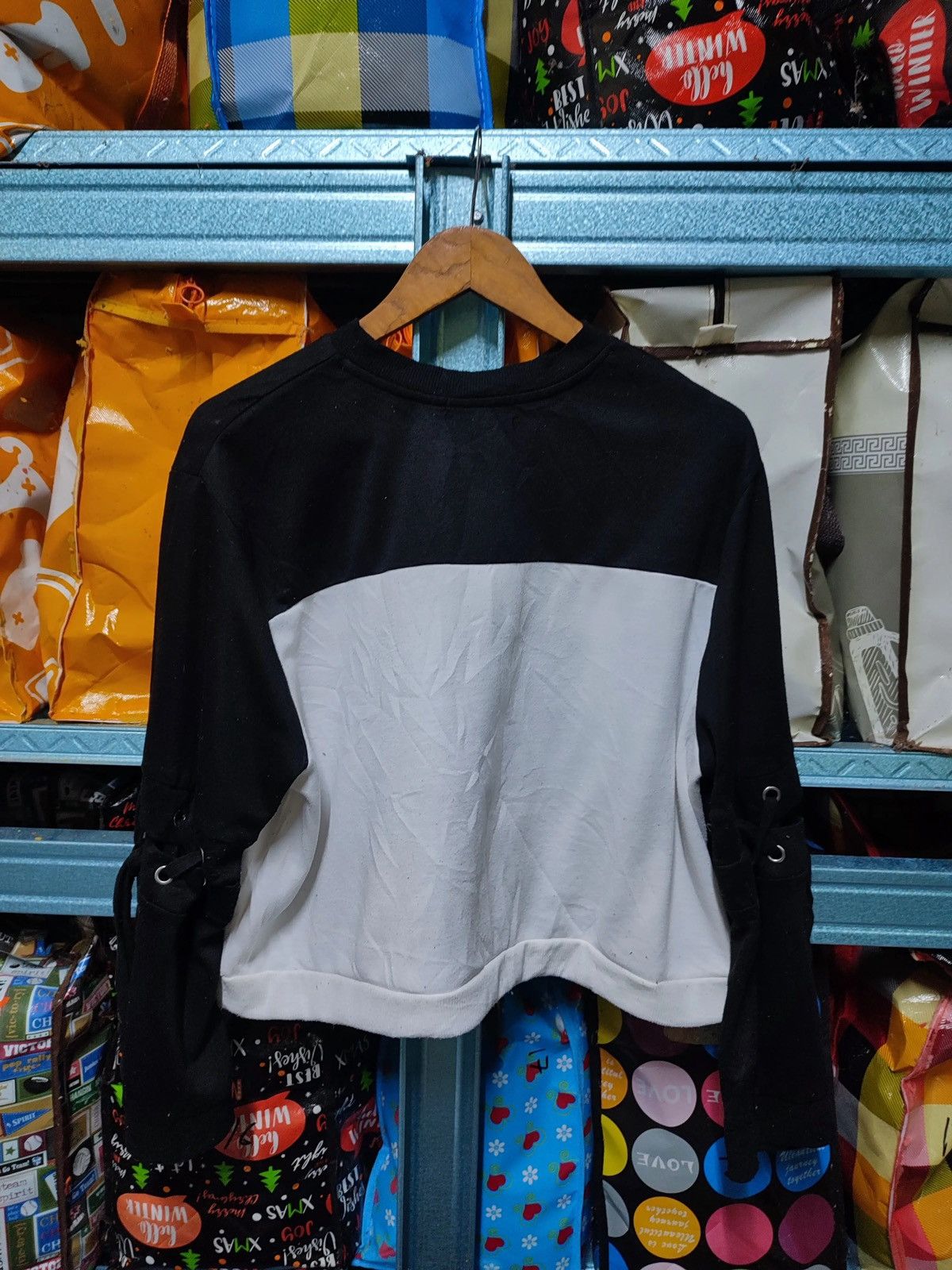 Playboy Vintage Cropped Playboy Sweatshirt – Black by Virgirl Collab Size S / US 4 / IT 40 - 6 Thumbnail