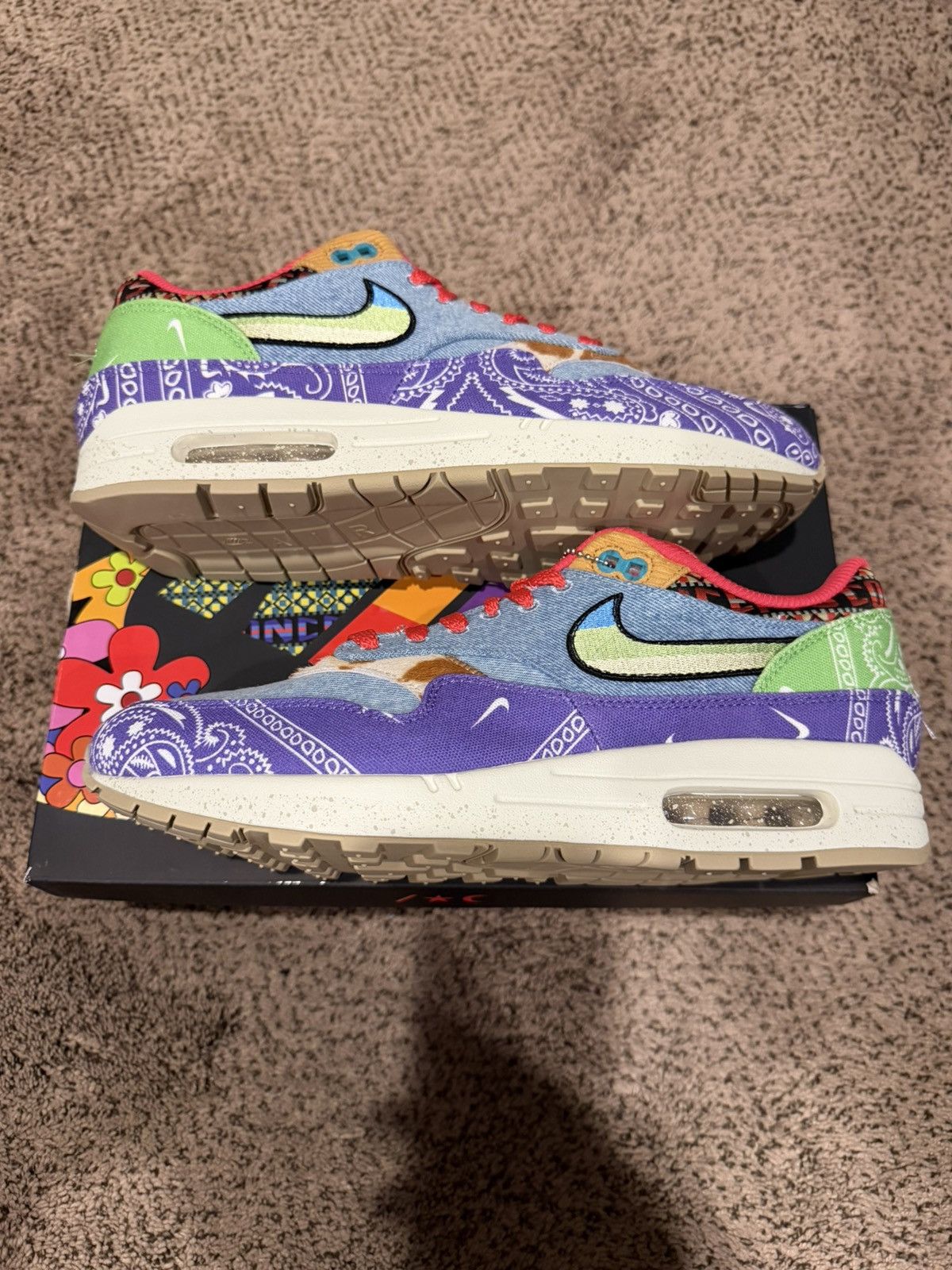 CNCPTS × Nike Nike Air Max 1 Concepts Far Out Size US 11 / EU 44 - 9 Thumbnail