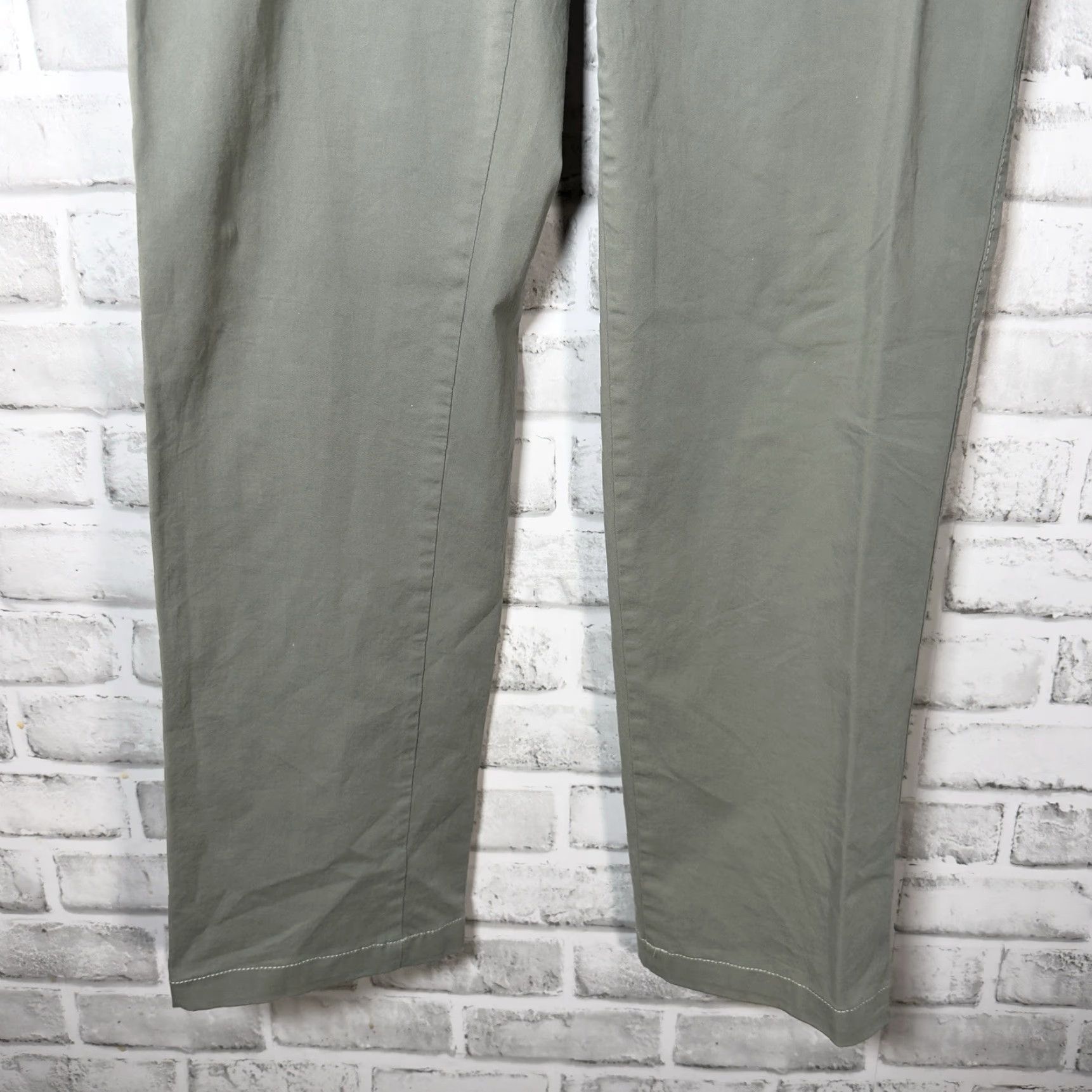 BRAX VINTAGE Brax Men’s Chino Pants Casual Green Size 34x32 Size US 34 / EU 50 - 3 Thumbnail