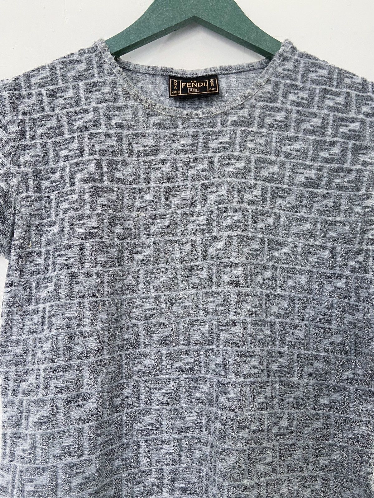 Fendi FENDI MONOGRAM TEE Size S / US 4 / IT 40 - 3 Thumbnail
