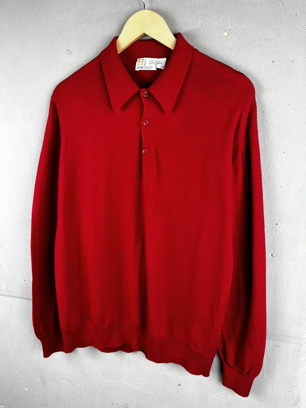 John Smedley John Smedley wool sweater size L vintage Size US L / EU 52-54 / 3 - 1 Thumbnail