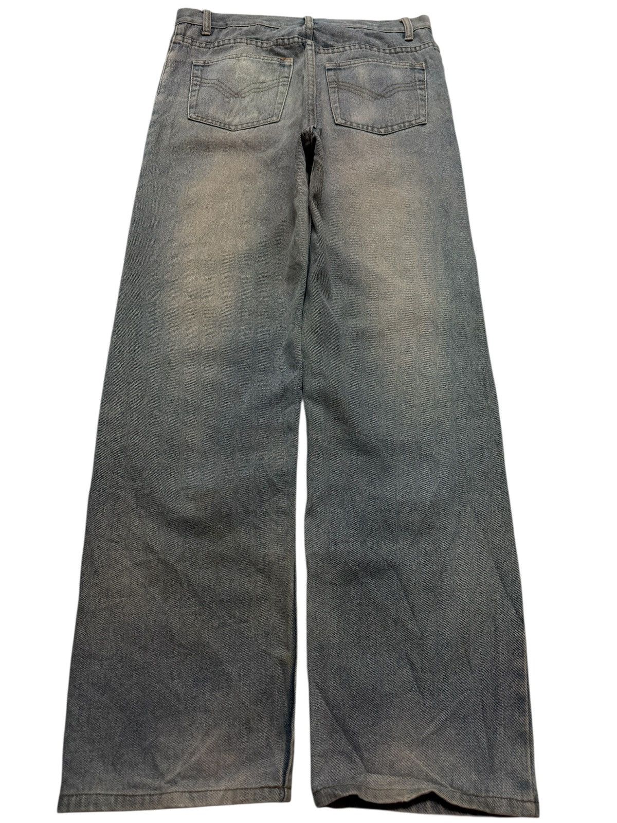 Japanese Brand 💥SICK 90s GARAM DEBUTANT STRAIGHT CUT JEANS MUDMAX JEANS Size US 30 / EU 46 - 3 Thumbnail