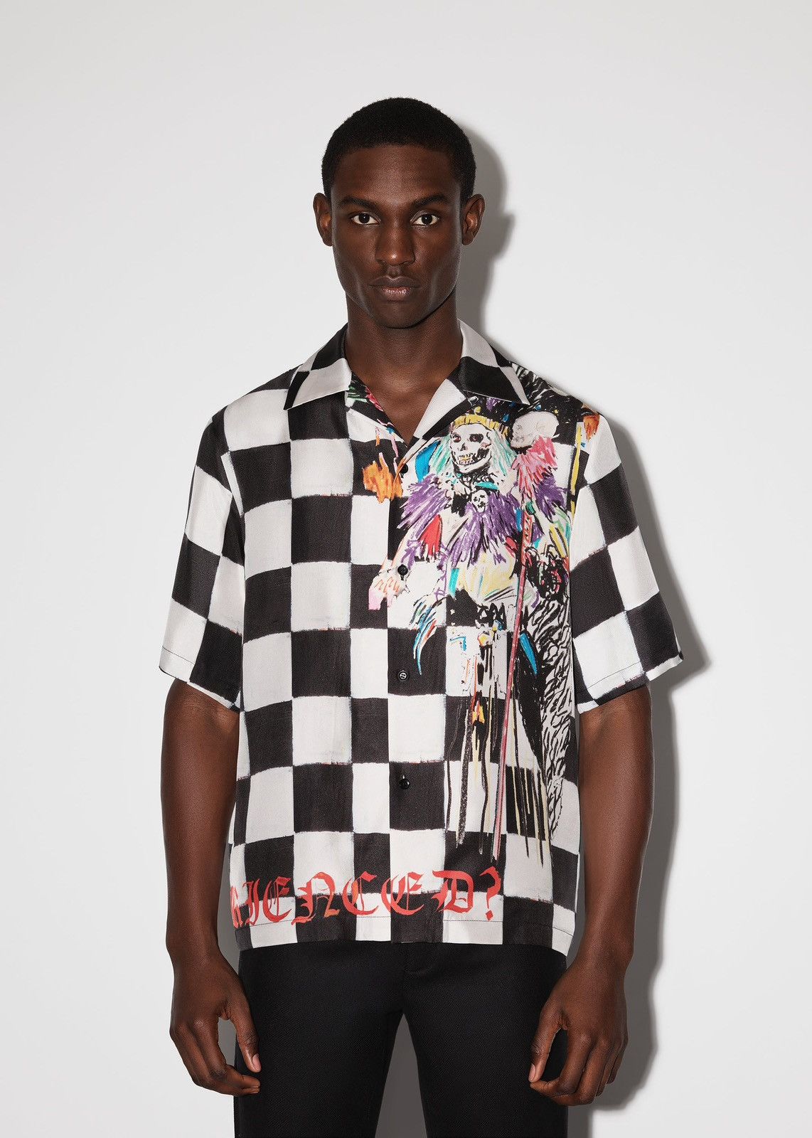 Amiri Amiri Wes Lang x Skull Bowling Shirt Size US S / EU 44-46 / 1 - 2 Thumbnail