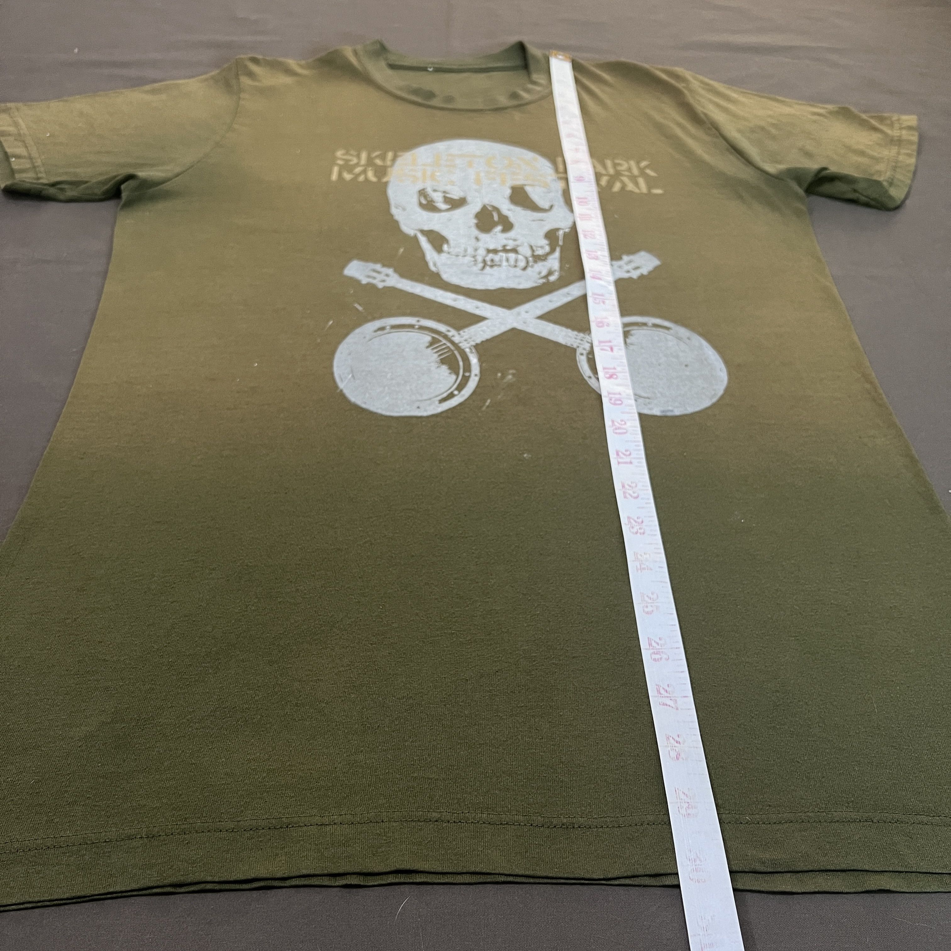 Grateful Dead × Vintage Vintage Skeleton Park Music Festival Promo Tee Faded Size US M / EU 48-50 / 2 - 13 Thumbnail