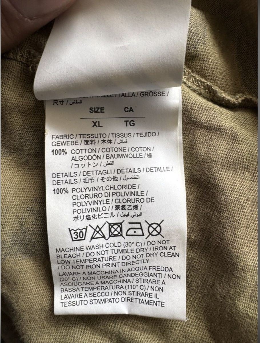 Off-White Off-White Camo Temperature Tee XL (Virgil Era) Size US XL / EU 56 / 4 - 8 Thumbnail