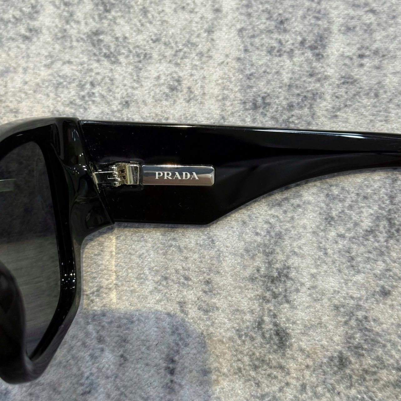 Prada PRADA 0PR 10ZS 1AB5S0 Sunglasses BLACK Size ONE SIZE - 5 Thumbnail