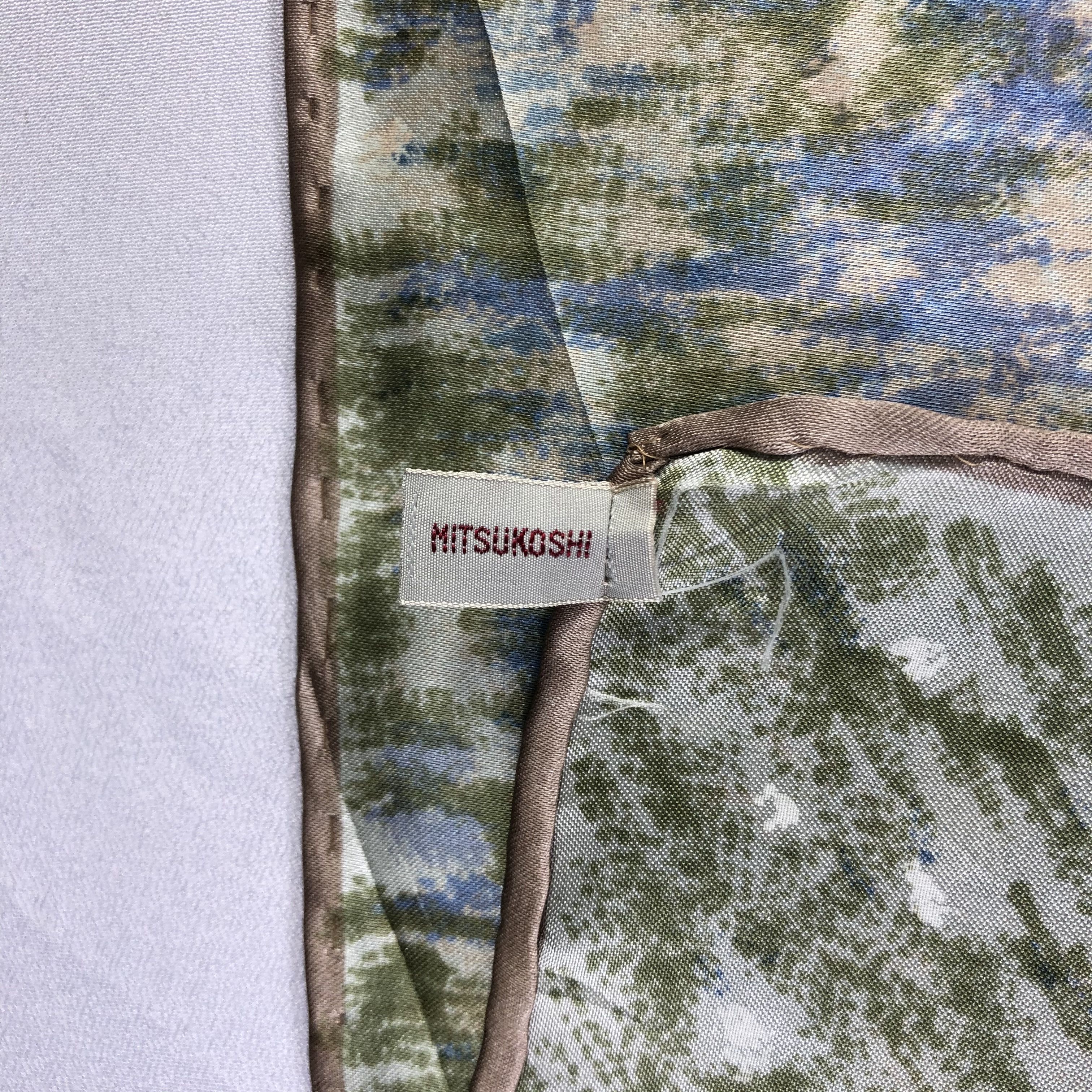 Vintage Vintage Silk Scarf Size ONE SIZE - 6 Thumbnail
