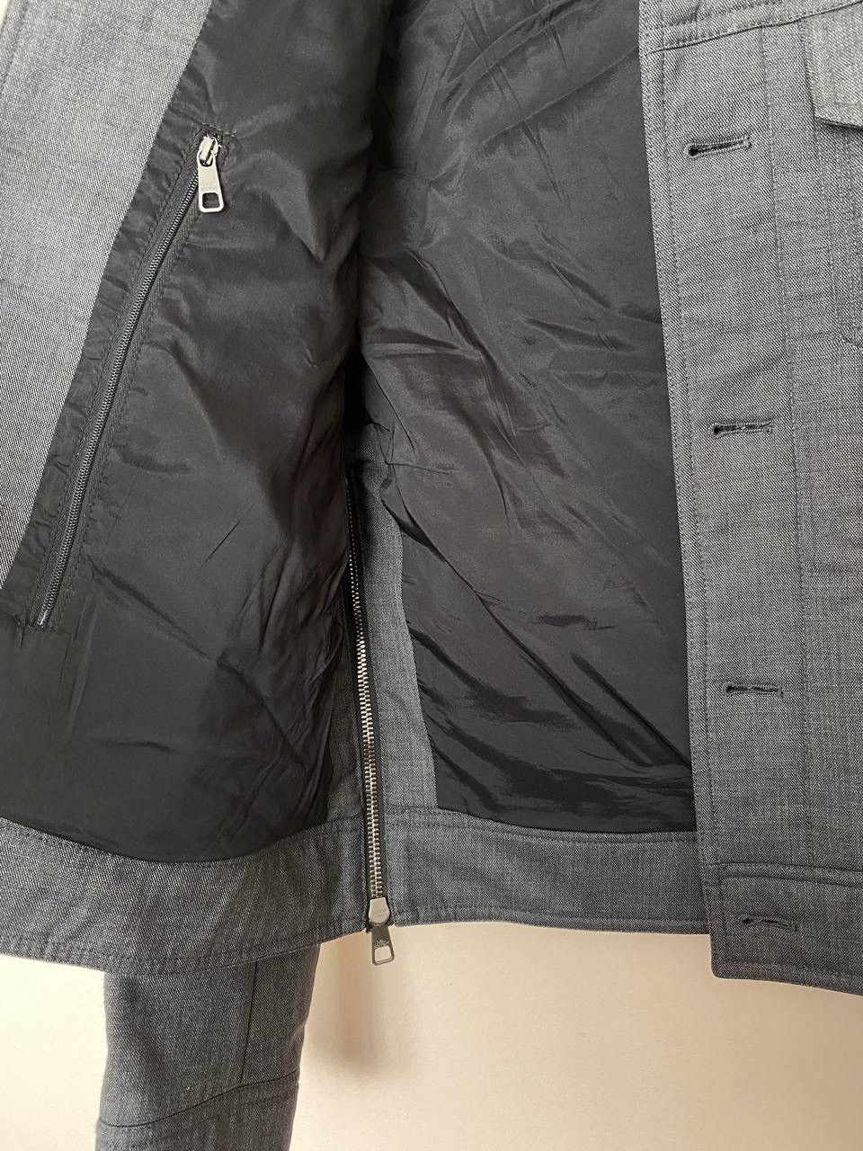 Neil Barrett 🔥 Neil Barrett Wool Jacket Grey Size US S / EU 44-46 / 1 - 5 Thumbnail