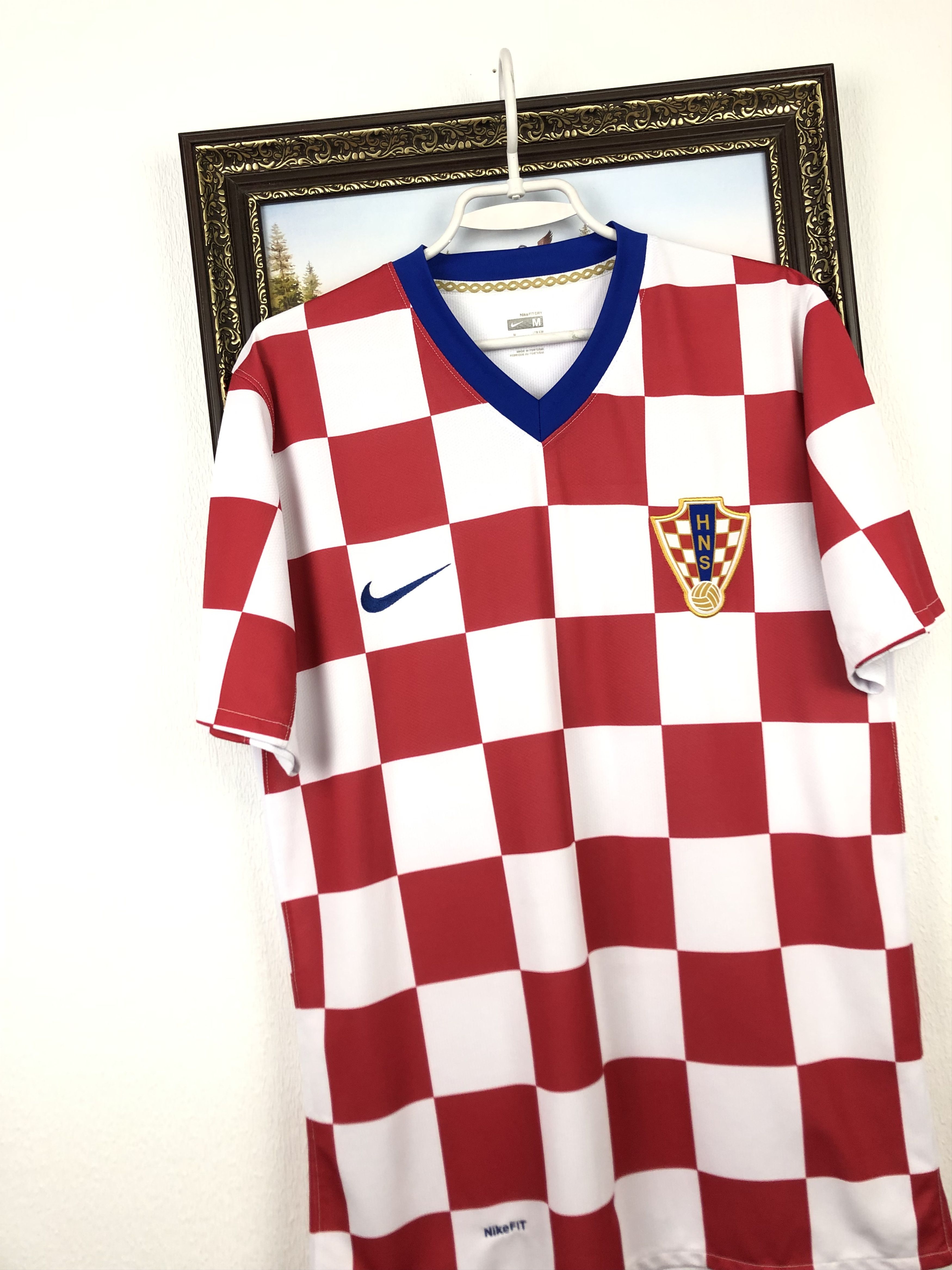 Nike × Vintage Croatia shirt 2008 Soccer Nike Jersey National Trikot Size US M / EU 48-50 / 2 - 3 Thumbnail