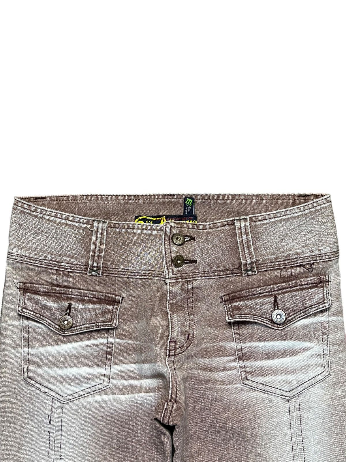 Japanese Brand Vintage Japanese Brand Faded Wash Bootcut Flare Jeans Size 30" / US 8 / IT 44 - 5 Thumbnail