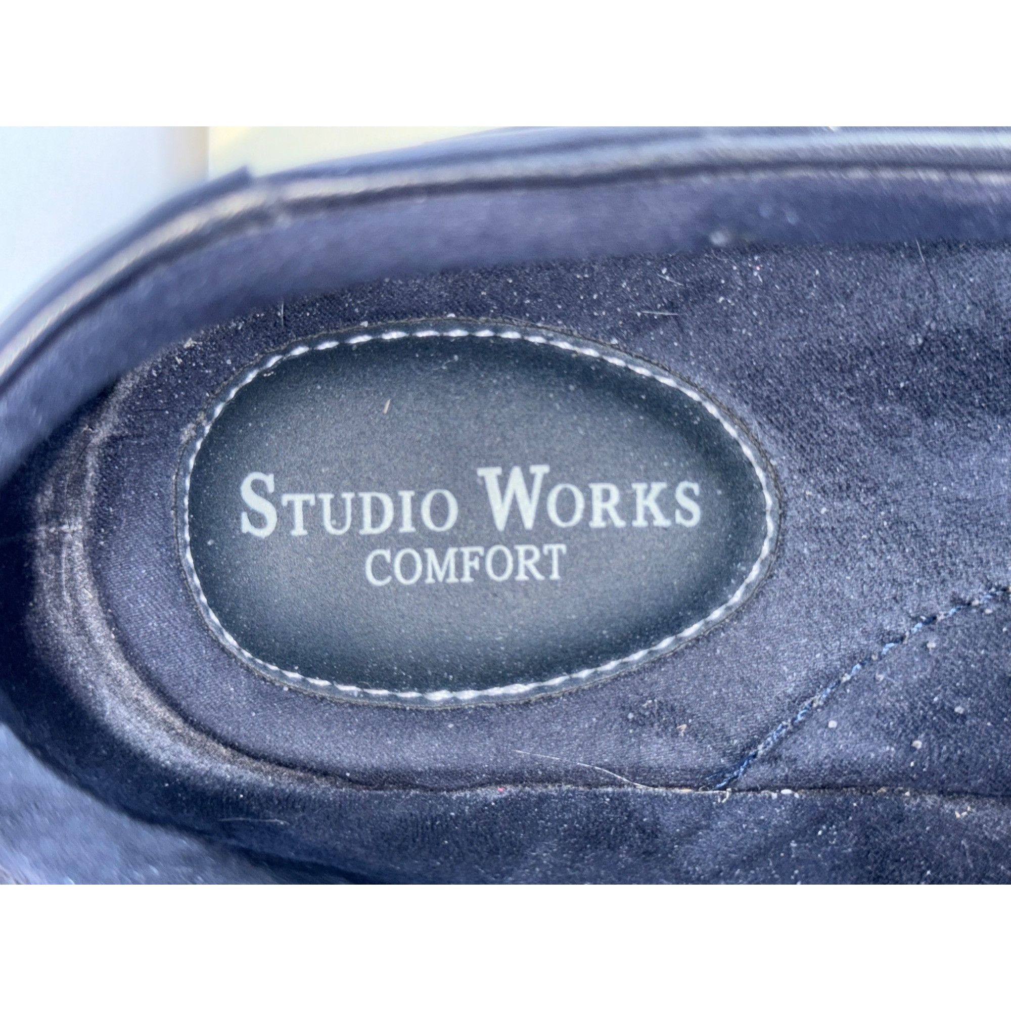 Other Studio Works Navy Loafers Size US 9.5 / IT 39.5 - 3 Thumbnail