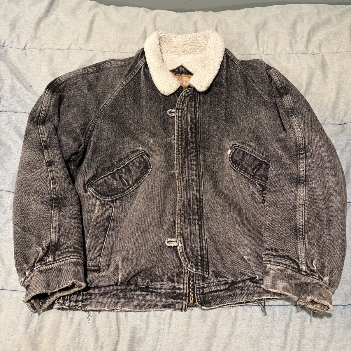 Levi’s Silvertab Distressed Denim Jacket