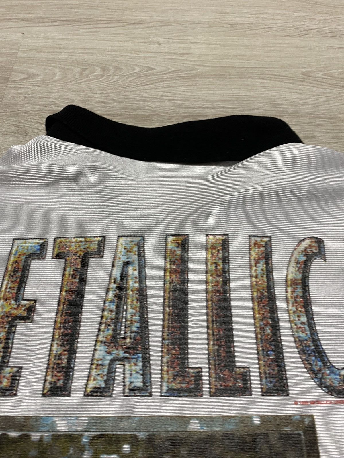 Metallica Vintage Metallica Jersey 1996 #5 Y2K Drill GIANT Size XL 90 Size US XL / EU 56 / 4 - 6 Thumbnail
