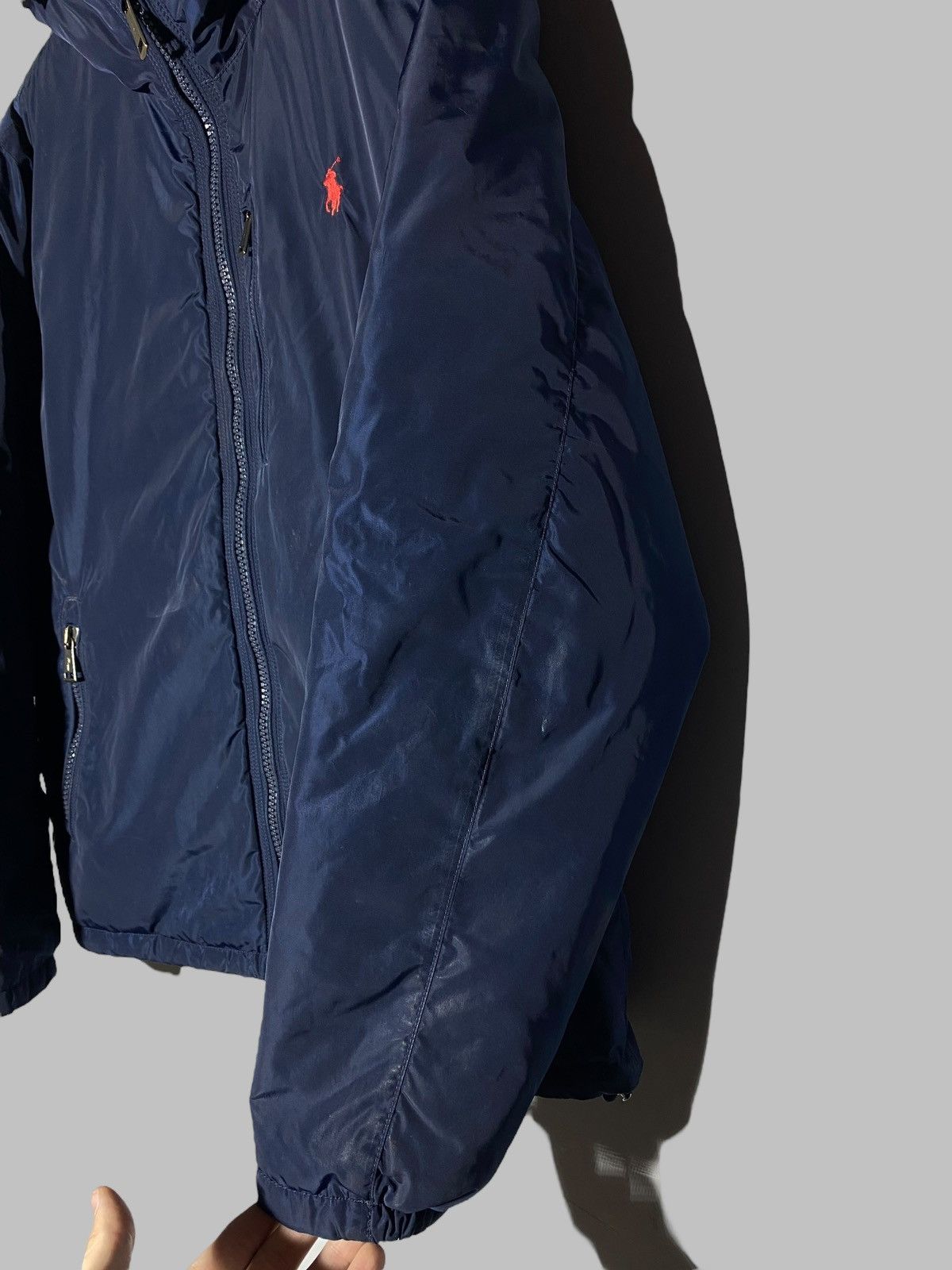 Polo Ralph Lauren 🔥 POLO RALPH LAUREN WINDBREAKER NAVY RED LOGO Y2K VIBES Size US M / EU 48-50 / 2 - 13 Thumbnail