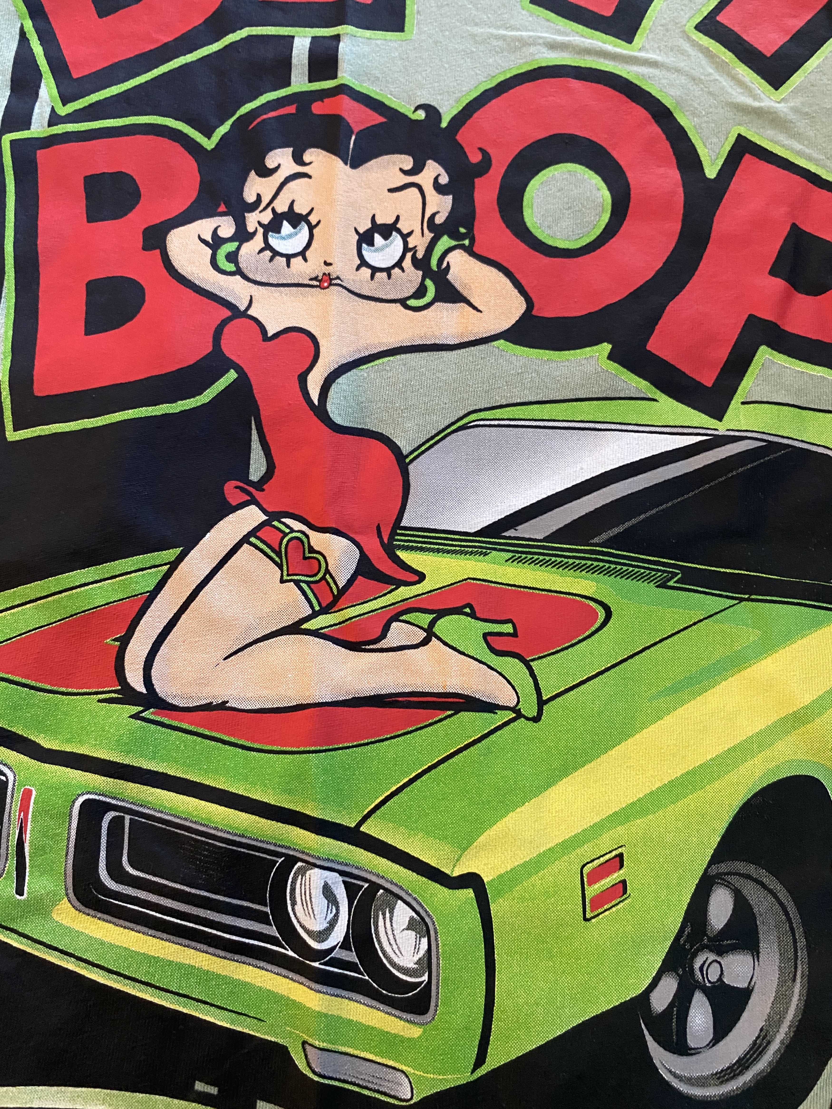 Other Betty Boop Dodge Charger T-Shirt – Light Green (NWT) Size US M / EU 48-50 / 2 - 7 Thumbnail