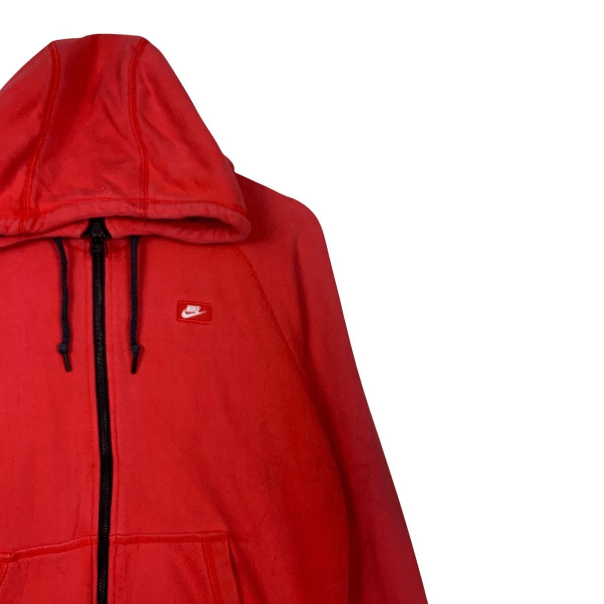 Nike NIKE Big Swoosh Logo Zipper Hoodie Sweatshirt #3616-C165 Size US L / EU 52-54 / 3 - 7 Thumbnail