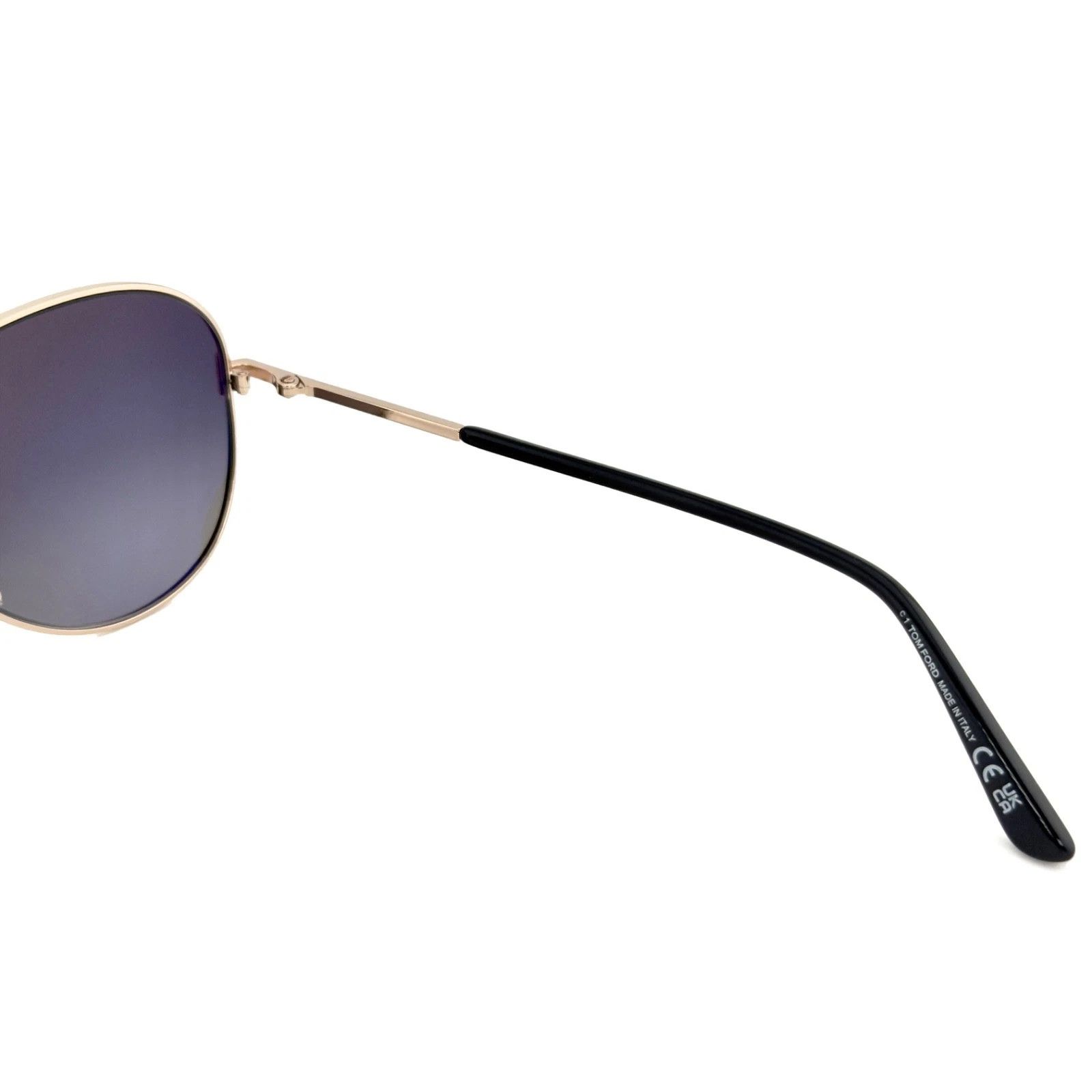 Tom Ford TOM FORD CLARK TF0823 28D Gold Pilot Sunglass 0823 FT0823 Size ONE SIZE - 7 Thumbnail