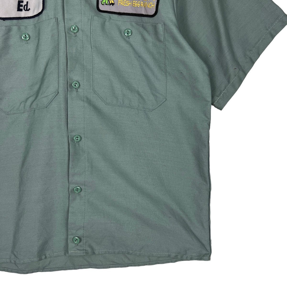 Vintage 🔥 VINTAGE WORKER SHIRT MADE IN USA Size US S / EU 44-46 / 1 - 5 Thumbnail