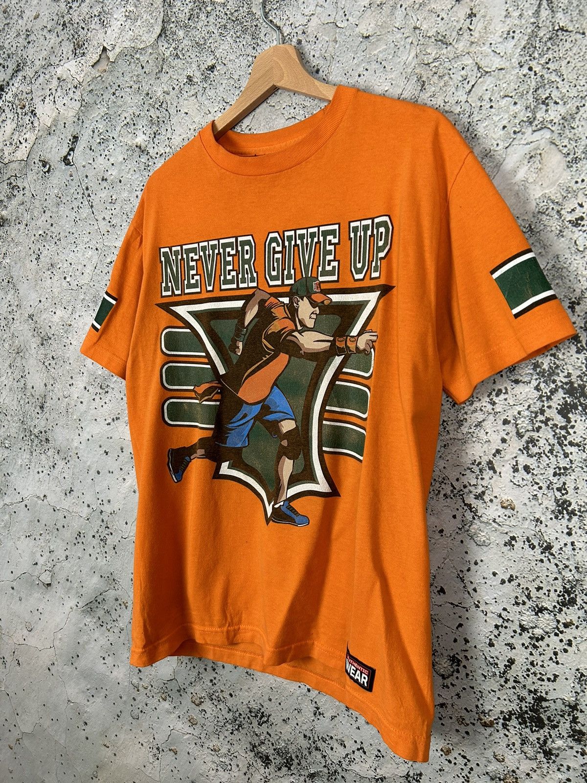 Vintage Vintage WWE John Cena Never Give Up Graphic Tee Y2K 00s Hype Size US M / EU 48-50 / 2 - 2 Thumbnail
