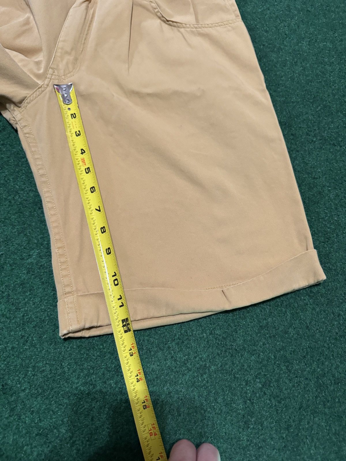 Levi's Vtg 90s Levi’s Silvertab Baggy Yellow Skater Grunge Shorts Size US 34 / EU 50 - 6 Thumbnail