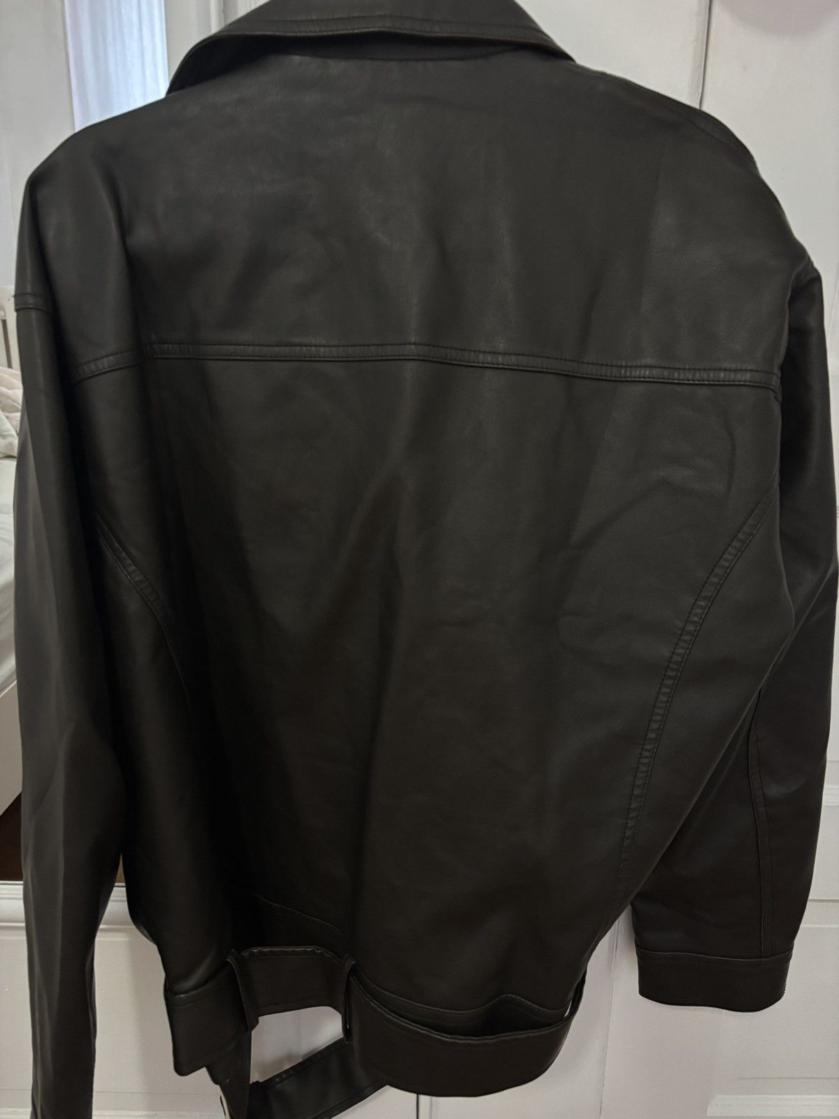 PRINCESS POLLY Princess Polly Leather Jacket Size L / US 10 / IT 46 - 6 Thumbnail