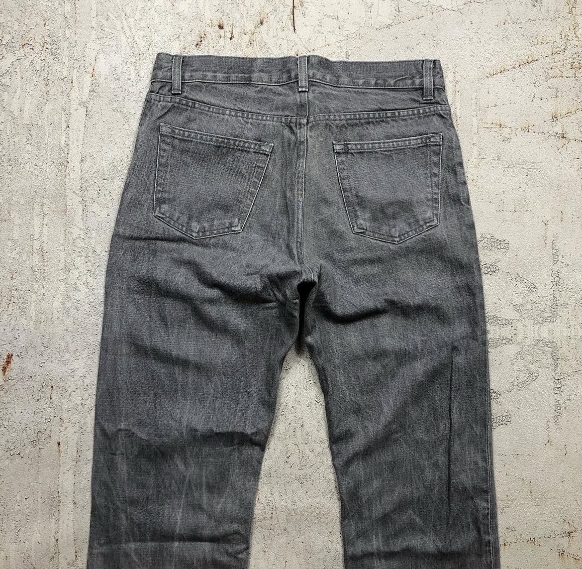 Helmut Lang stone gray classic cut denim Size US 31 - 2 Thumbnail