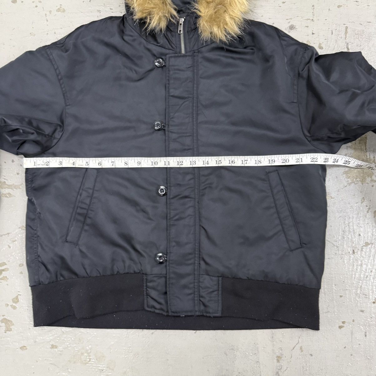 Japanese Brand Japanese Brand Racoon Fur Hood N-2B Flight Jacket Size US XL / EU 56 / 4 - 4 Thumbnail