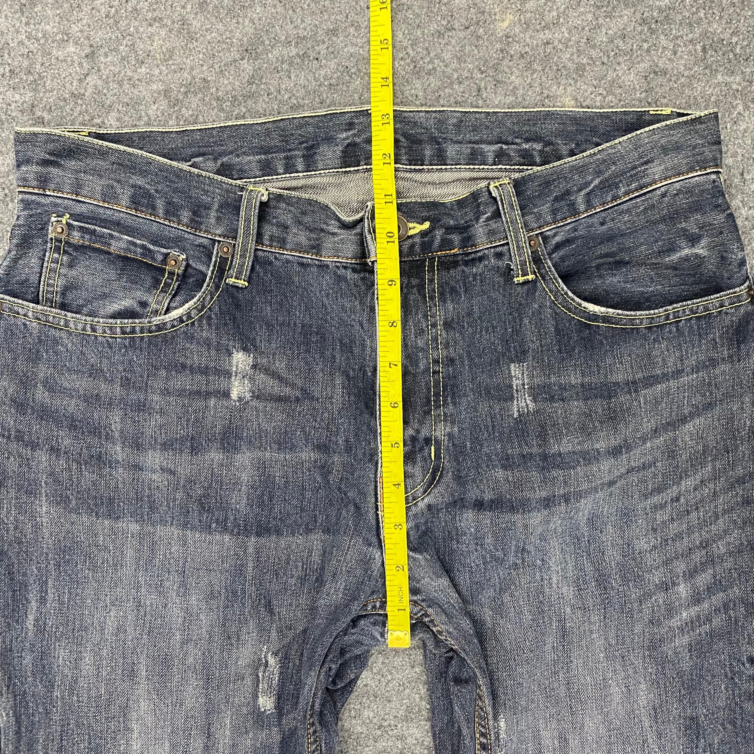 If Six Was Nine 💥Best Offer💥Vintage Japanese Brand Denim Size US 34 / EU 50 - 4 Thumbnail