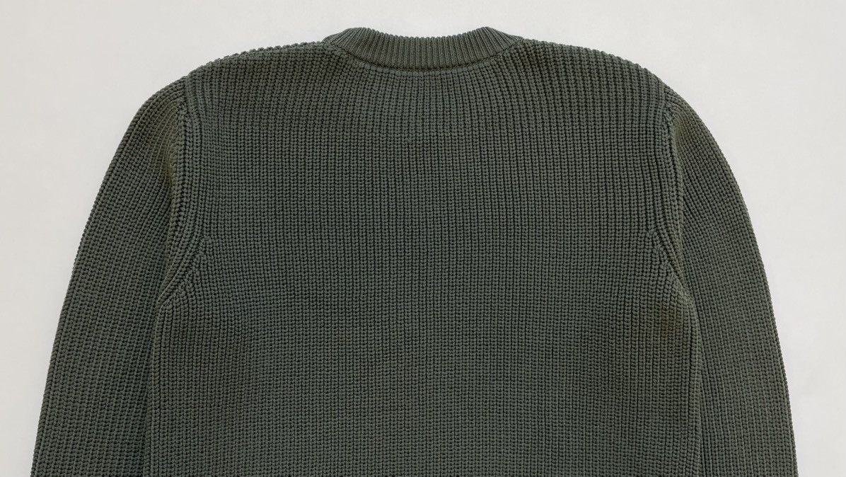 Craig Green Sample Olive Tech Ribbed Knit Sweater Size US M / EU 48-50 / 2 - 12 Thumbnail