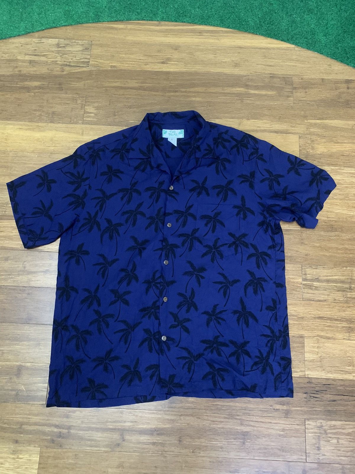 Other Vintage Two Palms Hawaiian Shirt Size US L / EU 52-54 / 3 - 1 Thumbnail