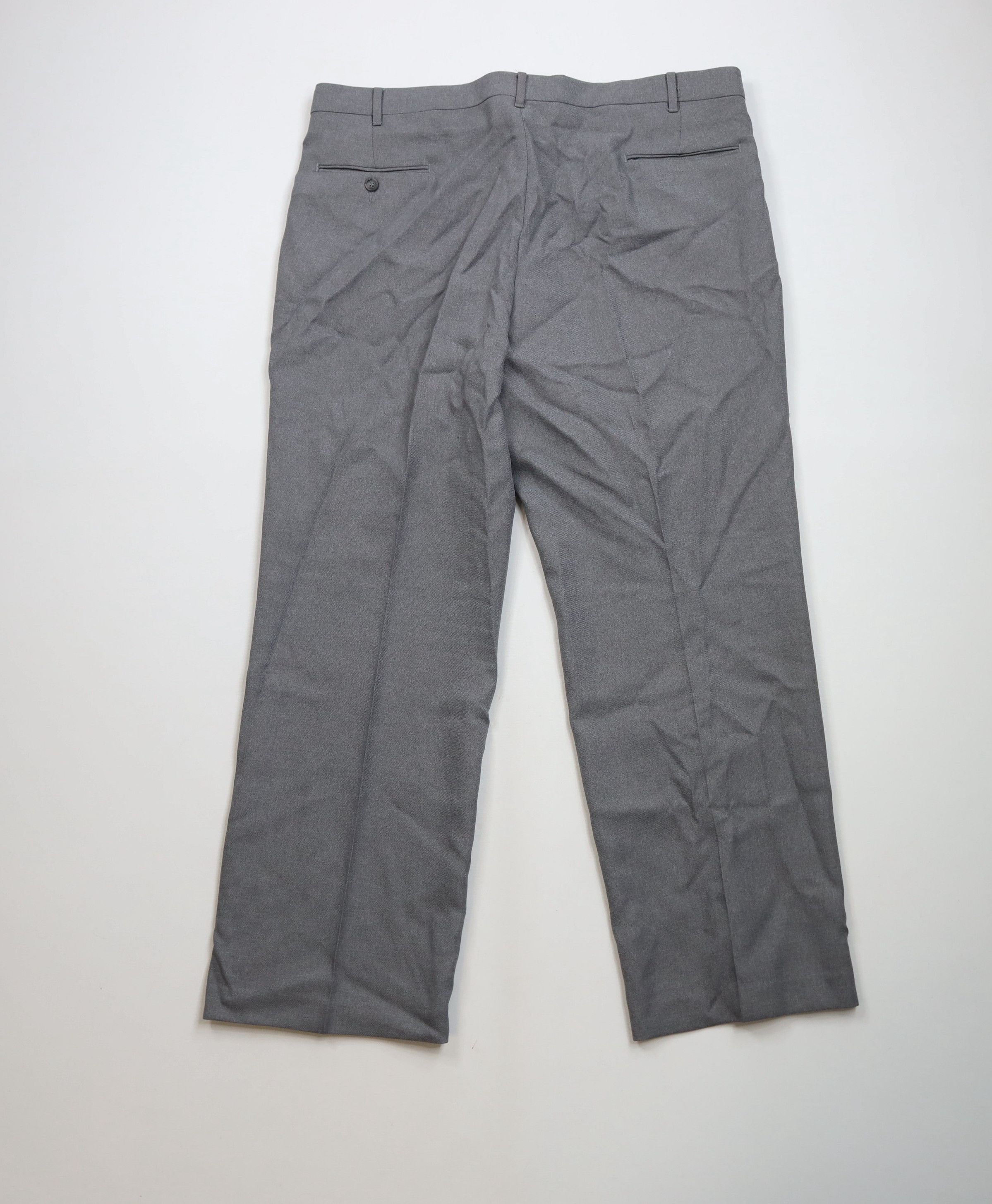 Vintage Vintage 70s Streetwear Knit Bell Bottoms Chino Pants Gray Size US 40 / EU 56 - 9 Thumbnail